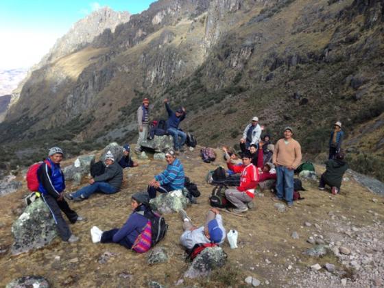 Trekking to Lares with the Willka Tika Staff